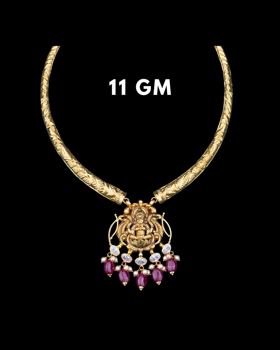 Kimtee Jewellers - Gold Lakshmi Necklace